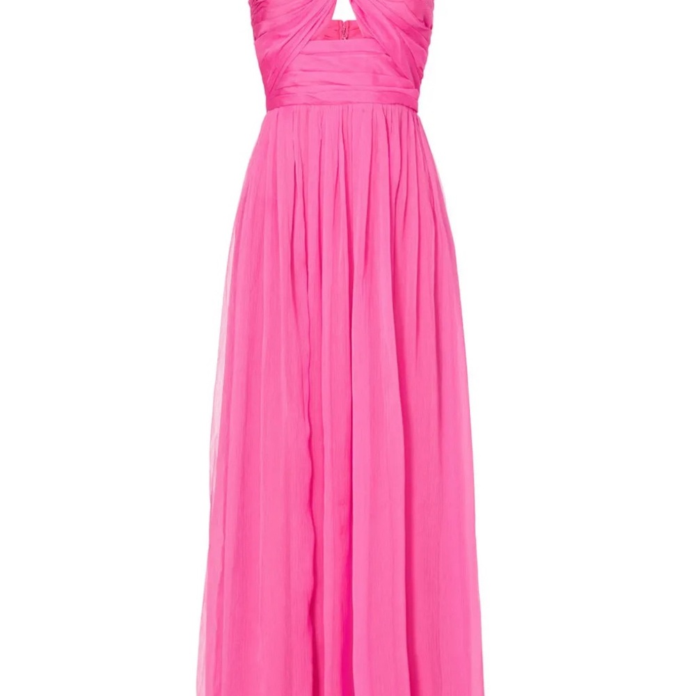 Adam Lippe Pink Maxi Dress RENT THE RUNWAY
